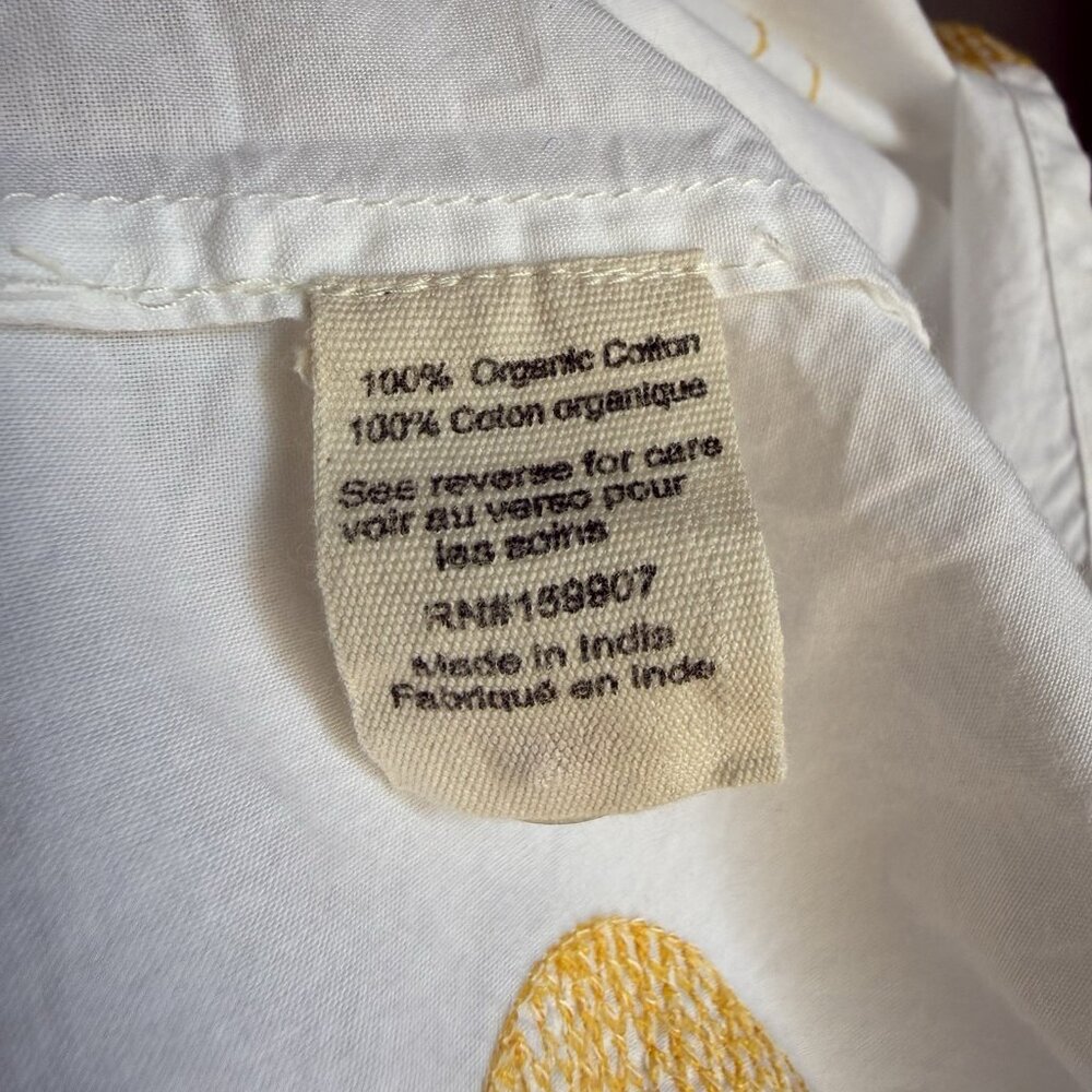 Printfresh Lemon Drop Embroidered Button-Down Sle… - image 4